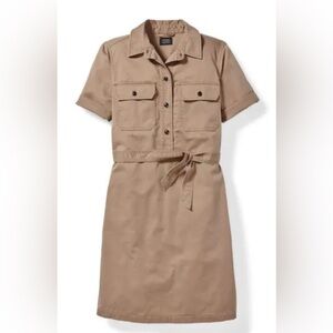 Filson Colville Shirt Dress - Khaki Dark Tan - Size XL - EUC!